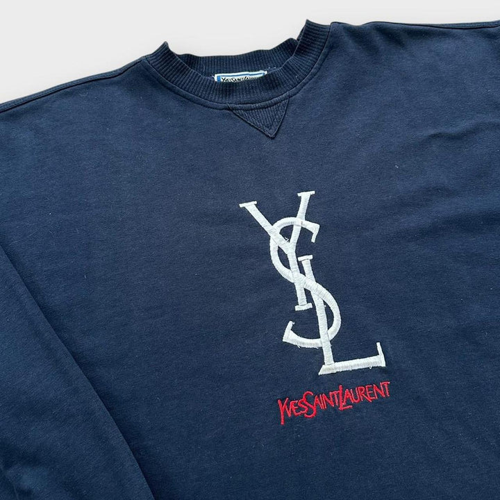 YSL spell out sweatshirt - XL