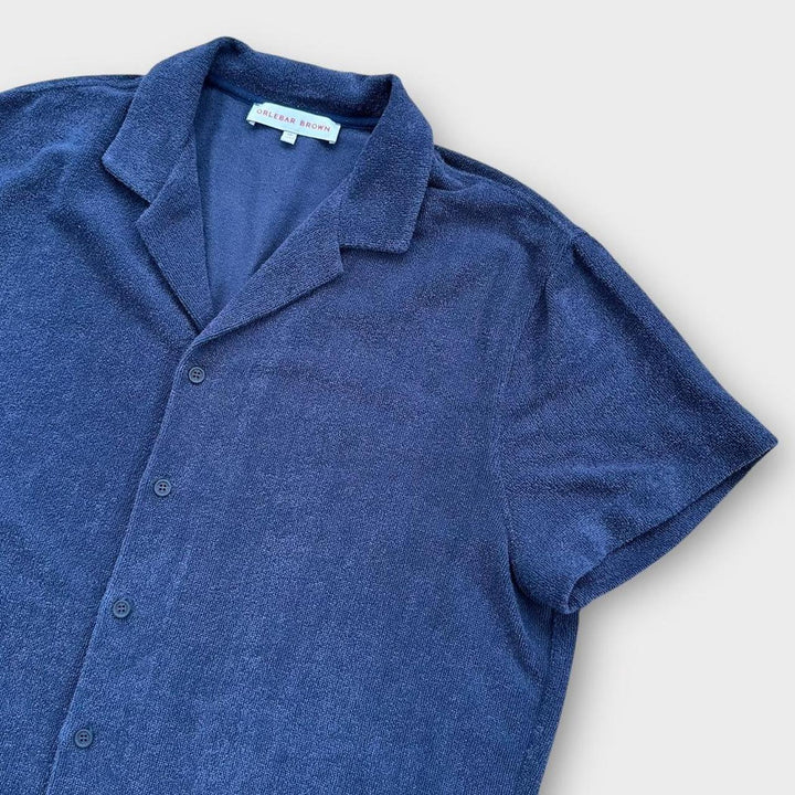 Orlebar Smeđa košulja - XXL (stoji kao baggy large)