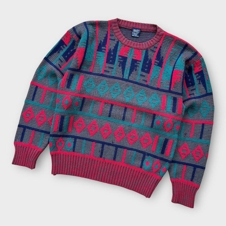 Vintage Gant pleteni džemper - srednji