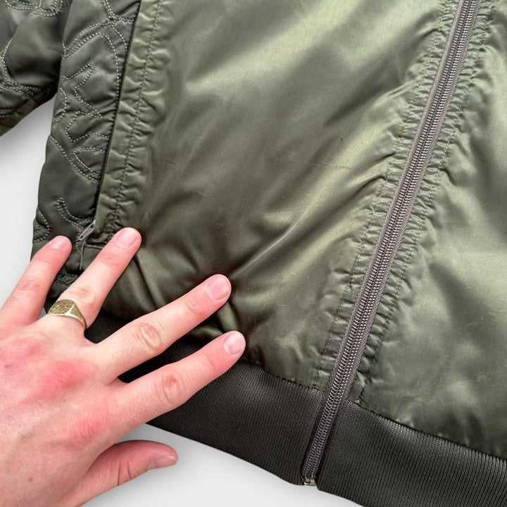 Vintage Adidas bomber jakna - srednja