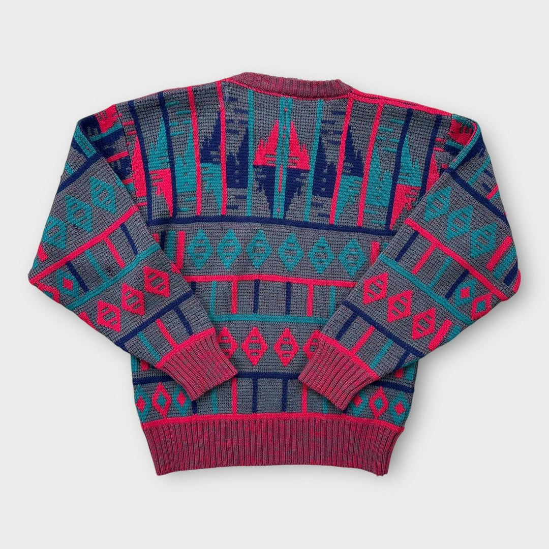 Vintage Gant pleteni džemper - srednji