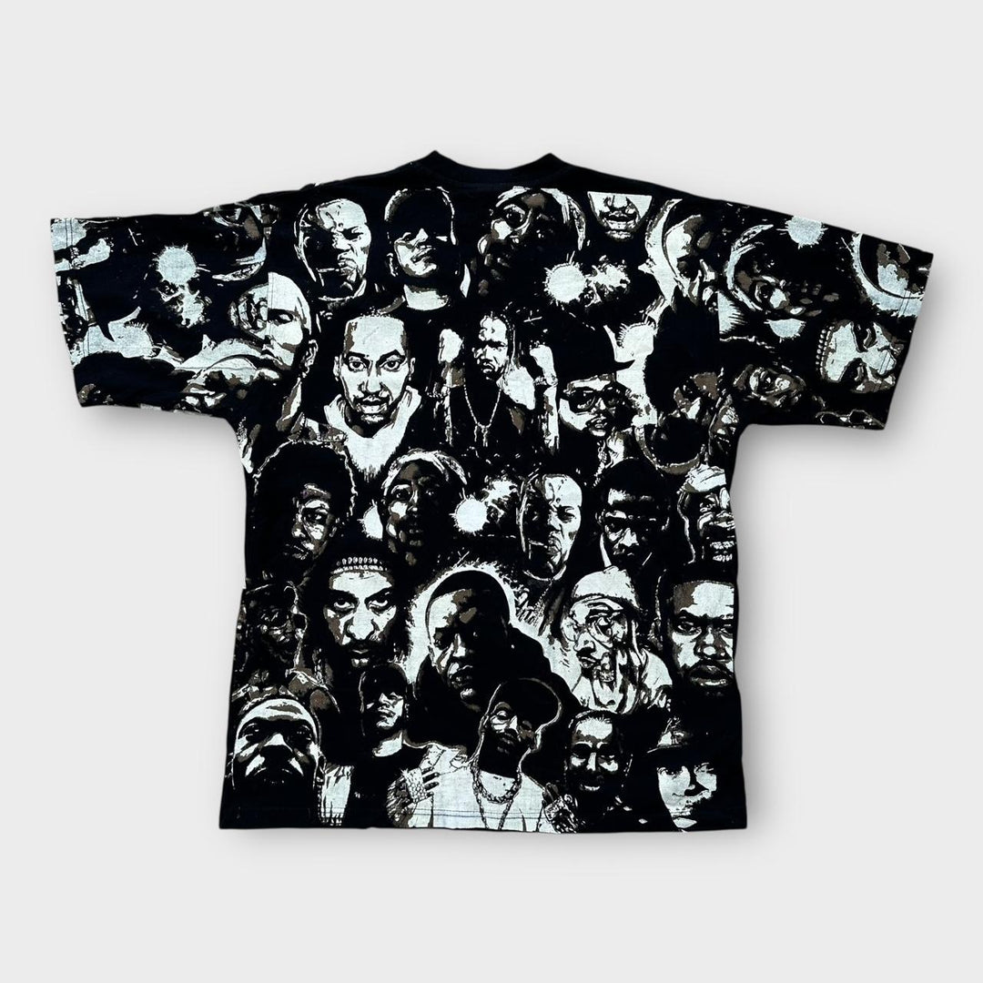 Time is Money Hip-Hop sveobuhvatna majica s printom - XL