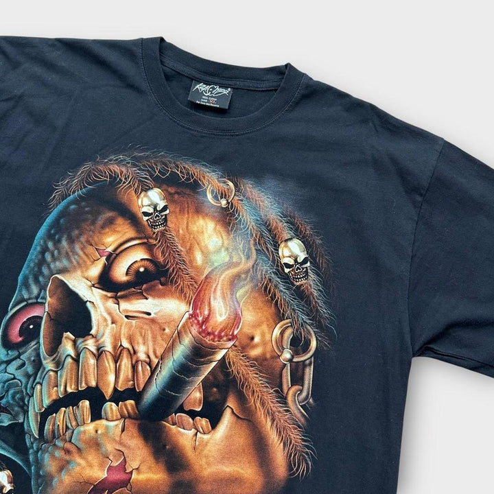 Majica s motivom lubanje - XL