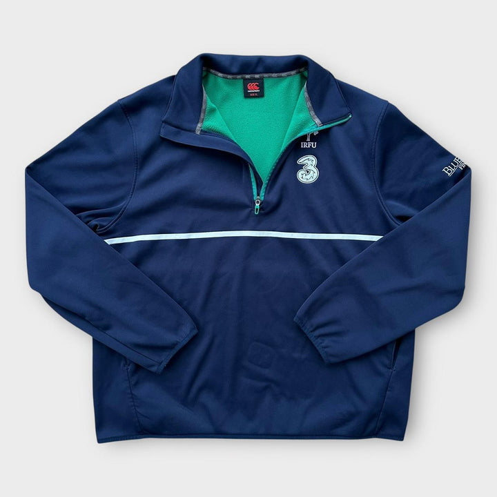 Irska ragbi četvrtasta majica s patentnim zatvaračem u XL