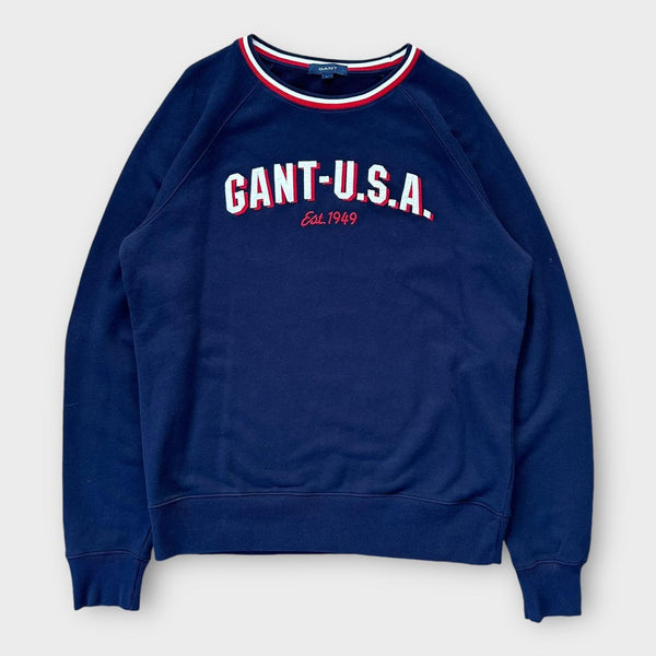 Gant spell out sweatshirt - large