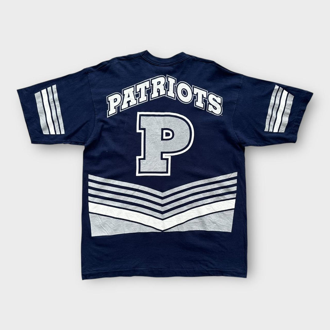 Vintage Patriots majica s jednim šavom - XL