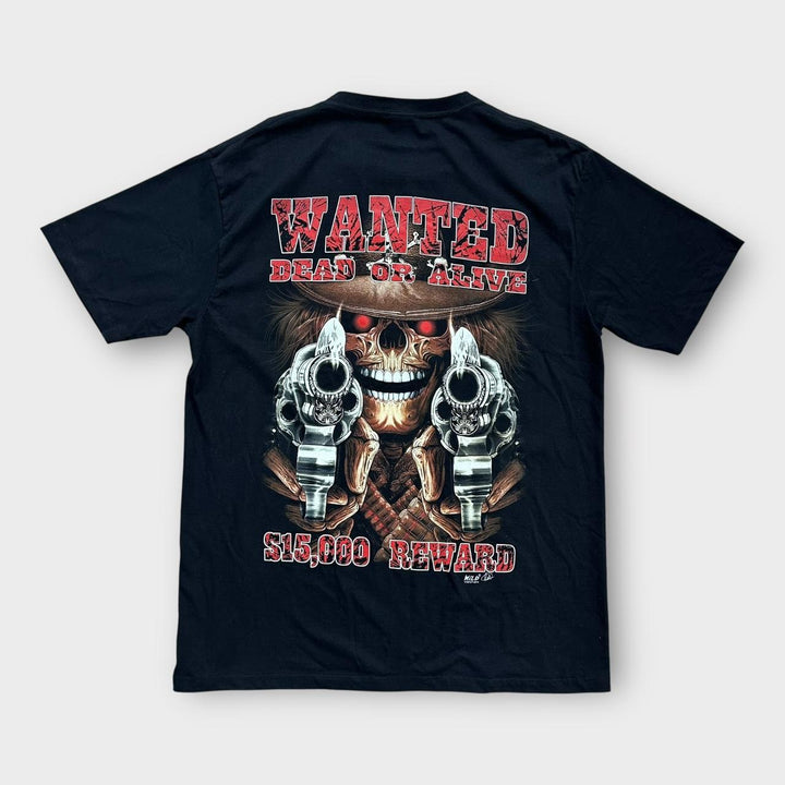 Majica s motivom lubanje - XL