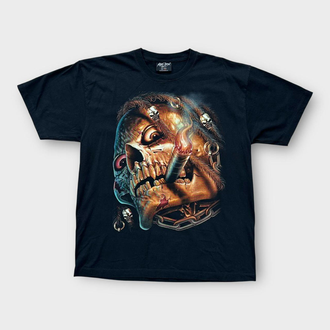 Majica s motivom lubanje - XL