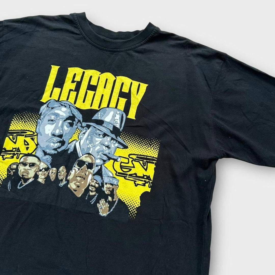 Vintage Tupac & Biggie grafička majica - XL