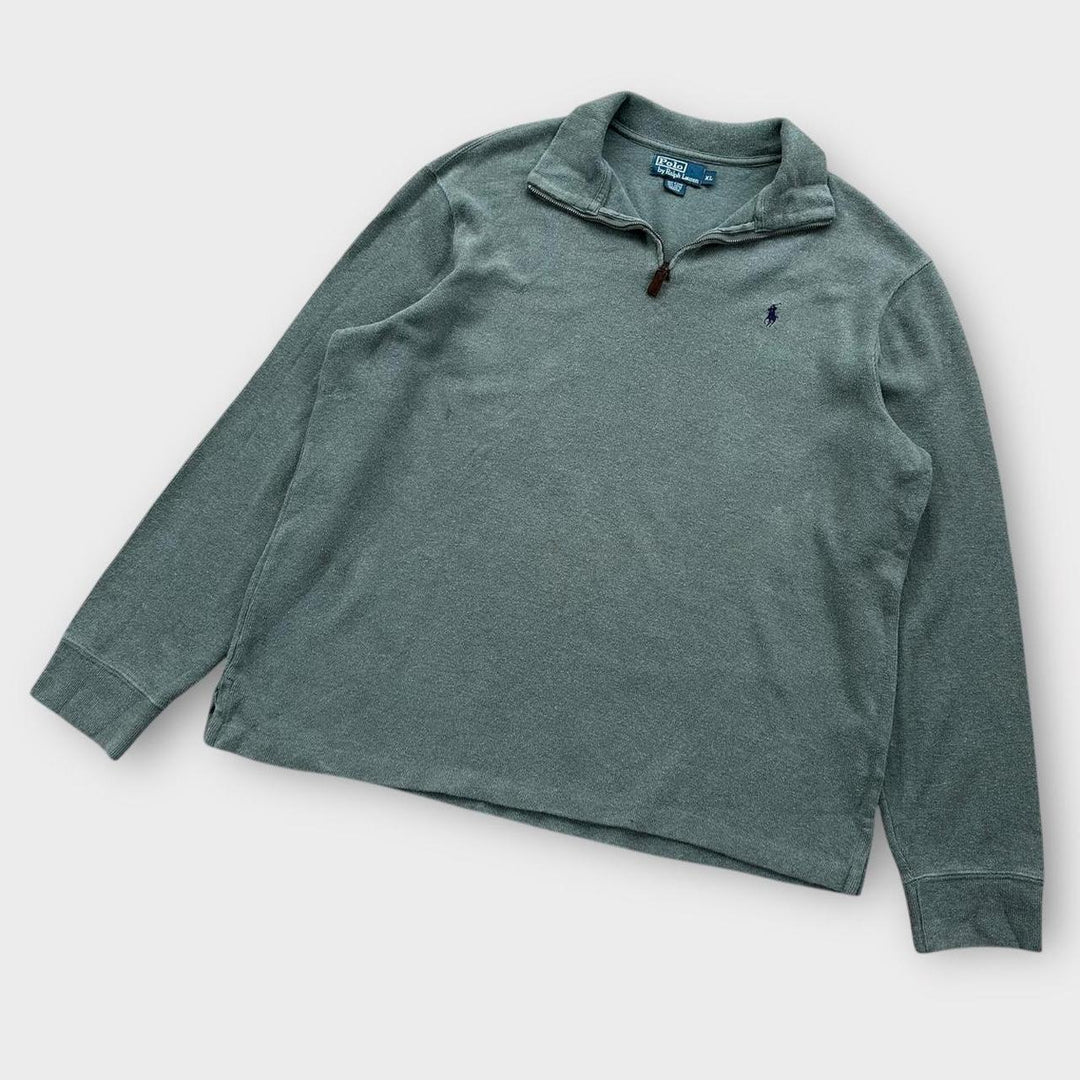 Polo Ralph Lauren džemper s četvrtastim patentnim zatvaračem - XL