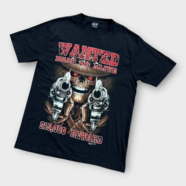 Majica s motivom lubanje - XL