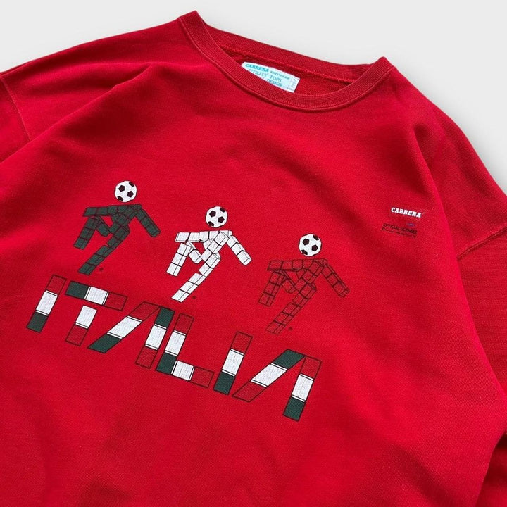 Vintage Italia 90 carrera trenirka - velika (kutijasta)