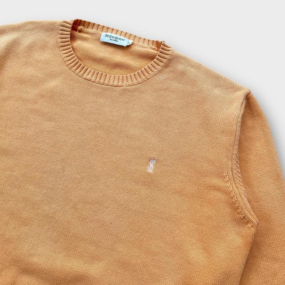 Vintage YSL pleteni džemper - XL