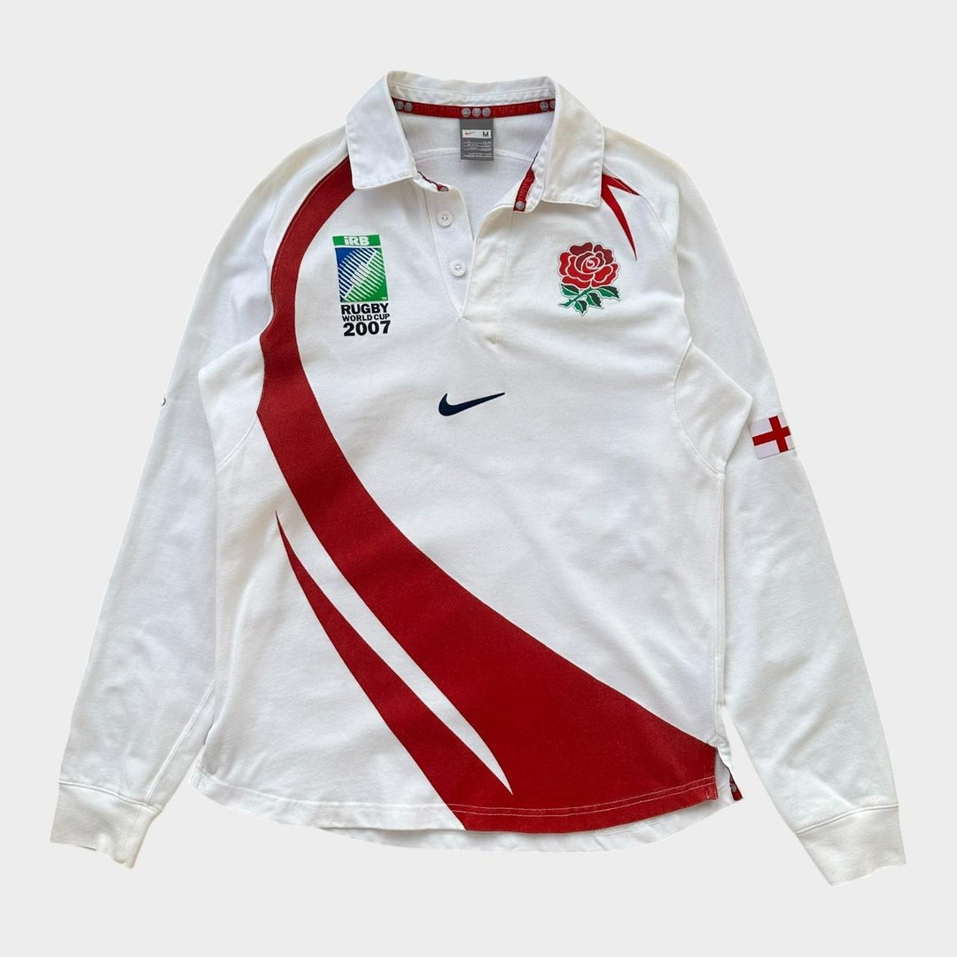 Vintage majica za ragbi u Engleskoj - srednja