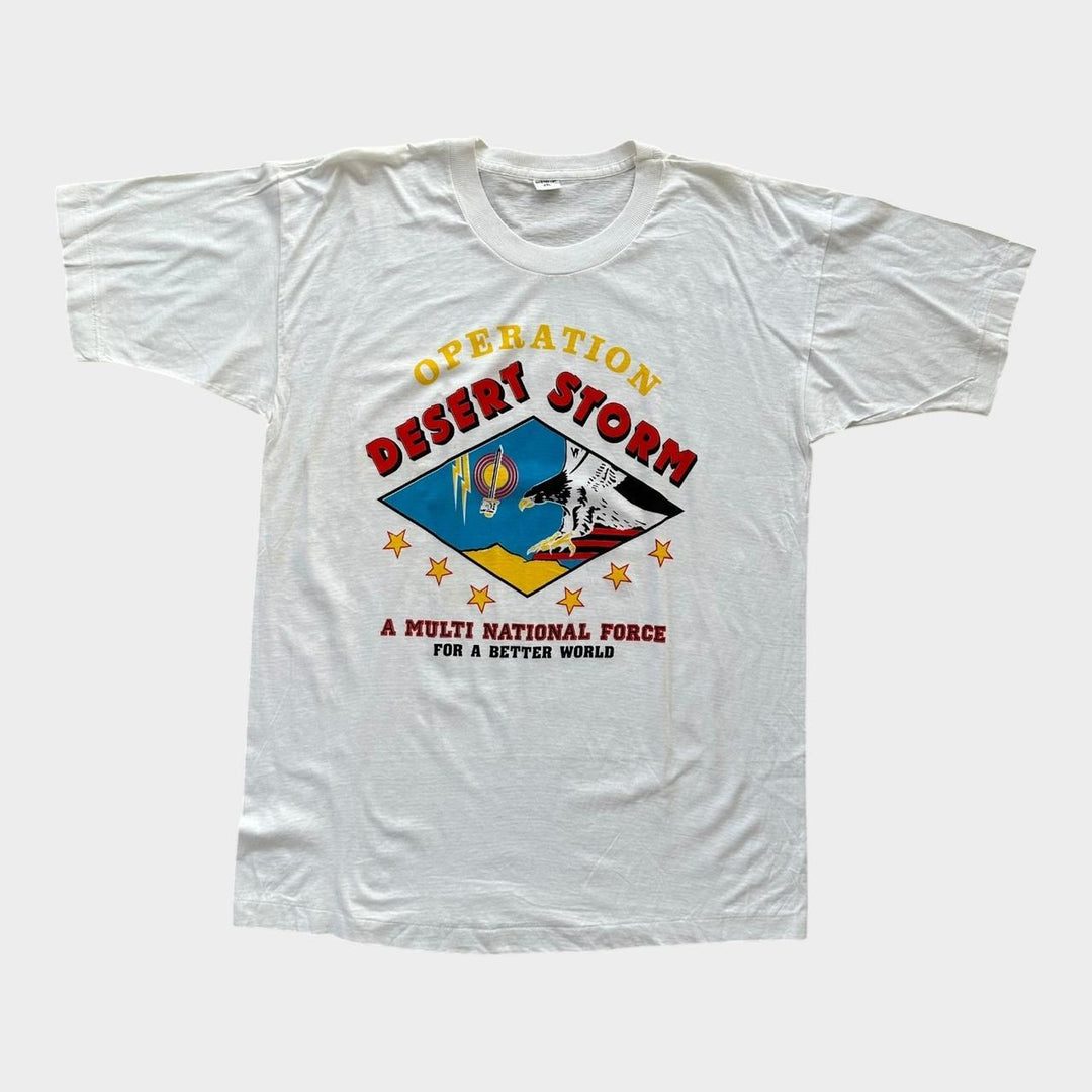 Vintage majica s grafikom pustinjske oluje - XXL (pristaje kao velika