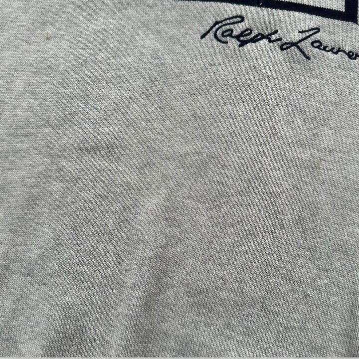 Ralph Lauren pleteni džemper spellout - XL