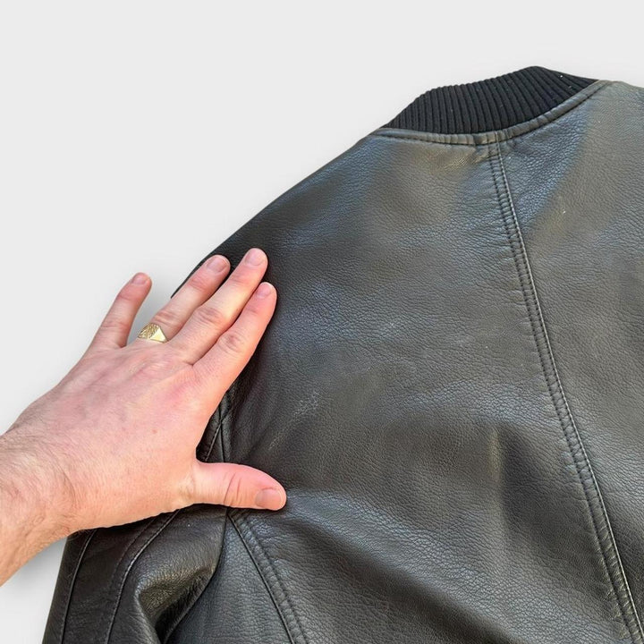 Porter and Ash kožna jakna - mala