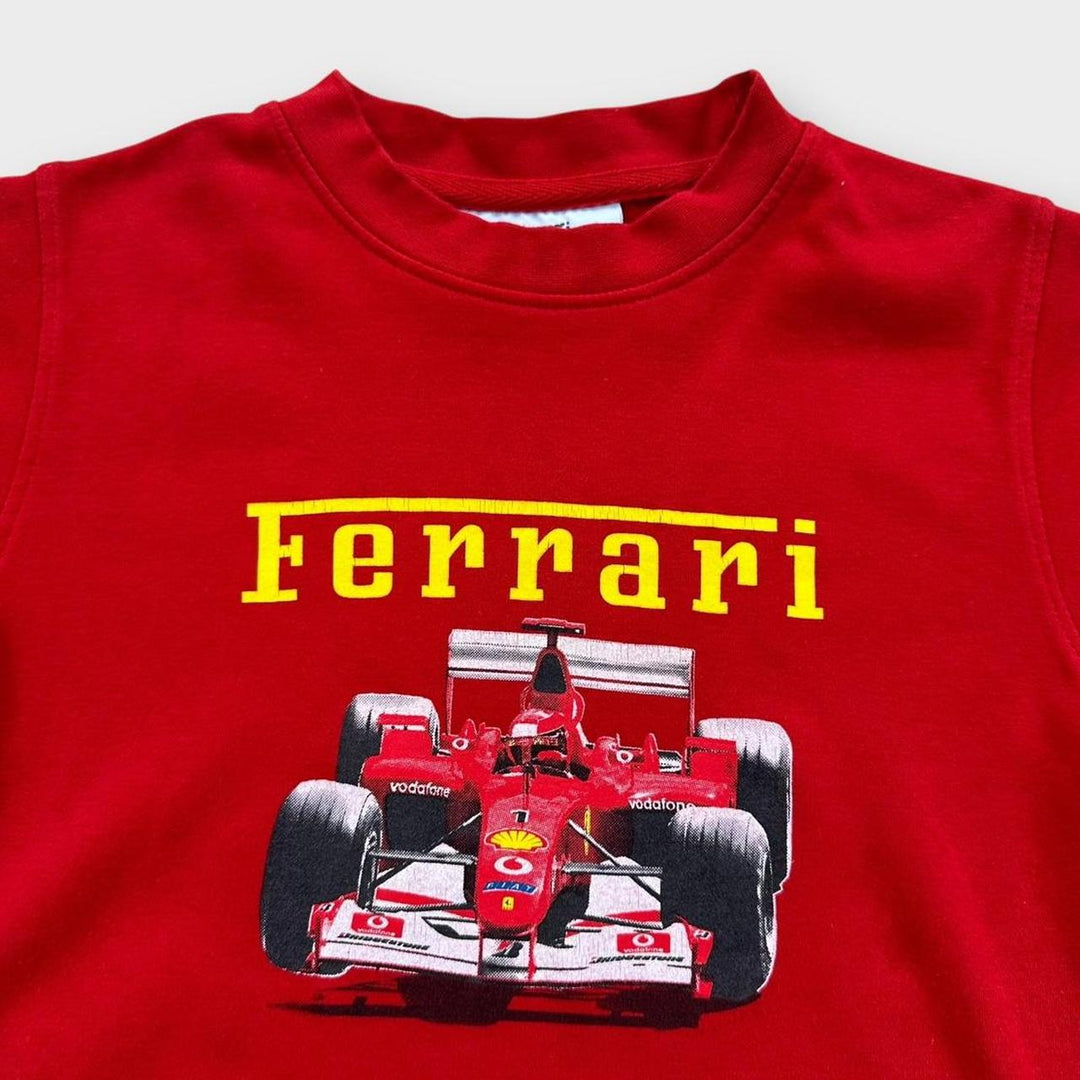 Y2K Ferrari top - ženski srednji