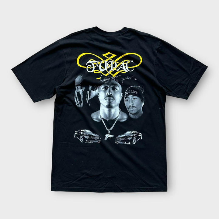 Y2K Tupac hip hop majica - XL