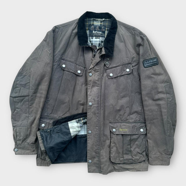 Barbour međunarodna voštana jakna - XL