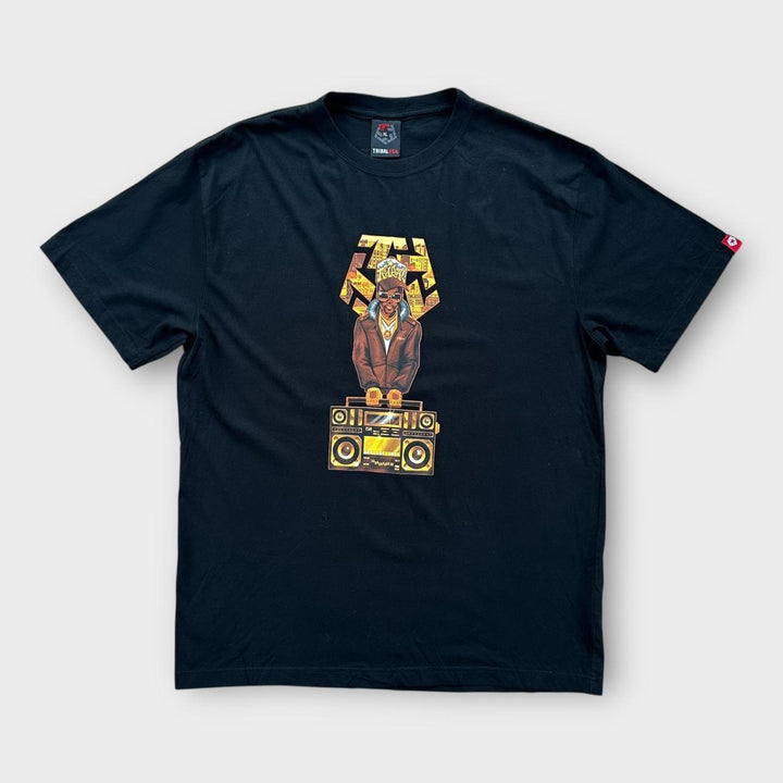 Y2K hip-hop Tribal grafička majica - XL