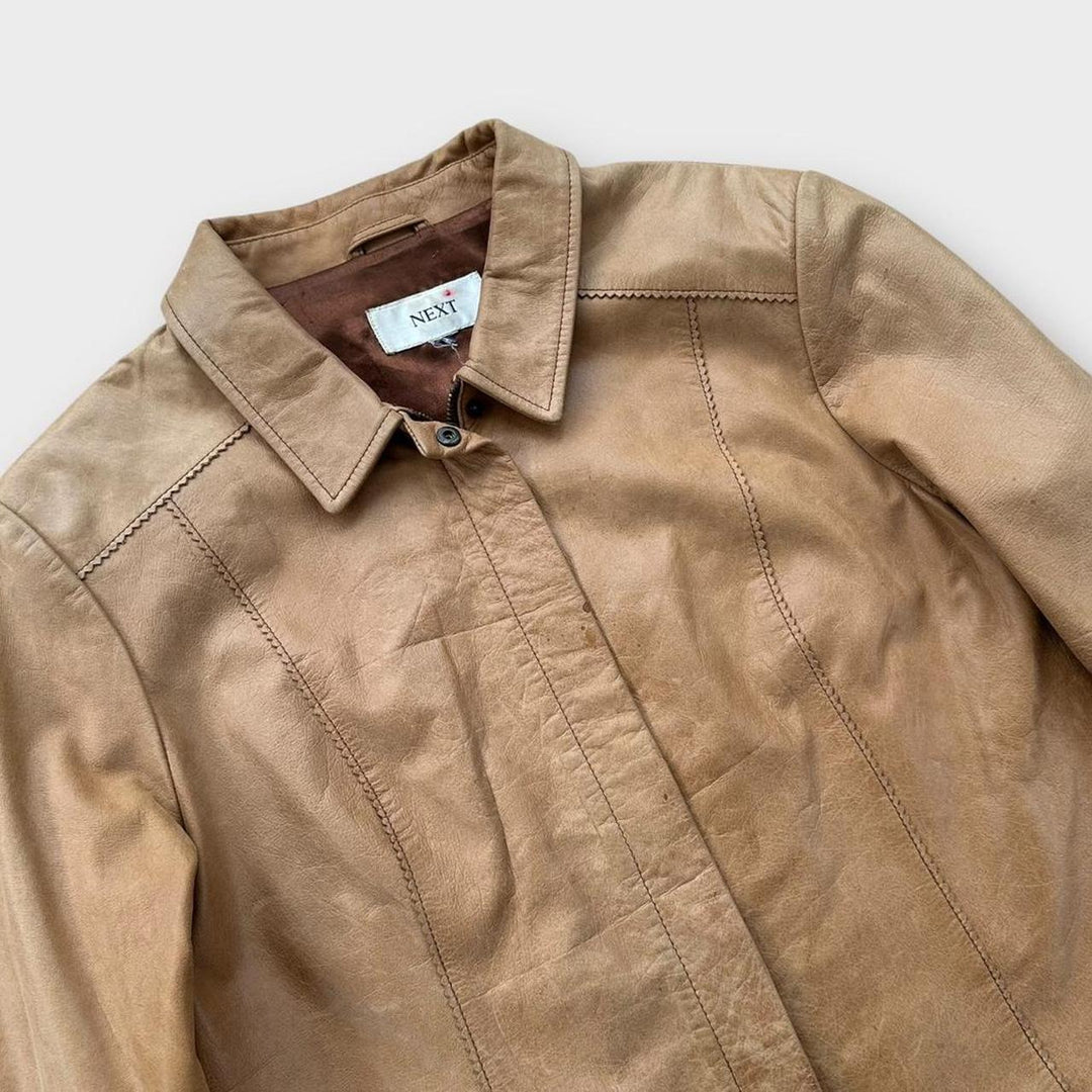 Y2K Next kožna jakna - ženska velika