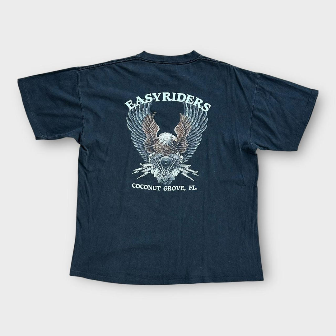 Vintage biciklistička majica s jednim šavom - XL