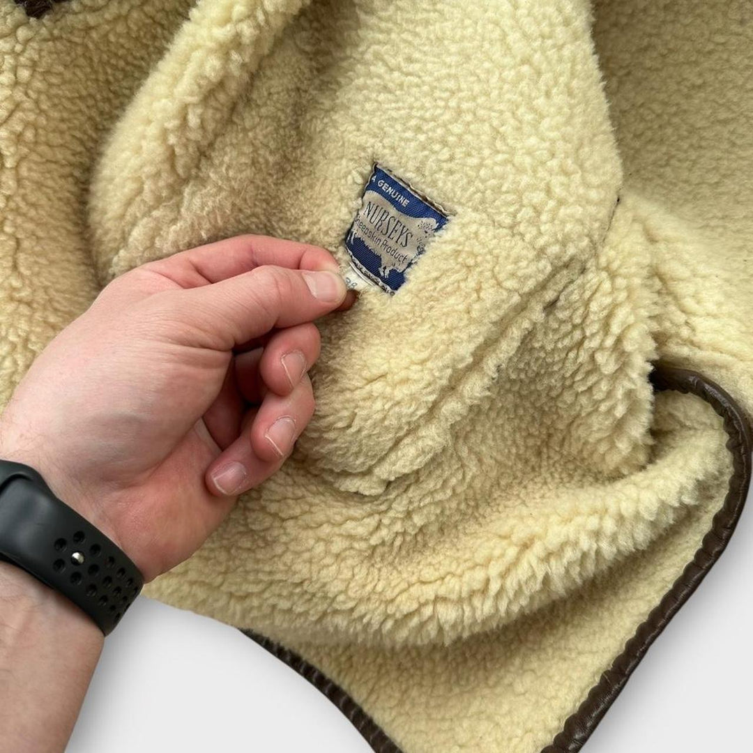 Vintage Jakna od ovčje kože - srednja