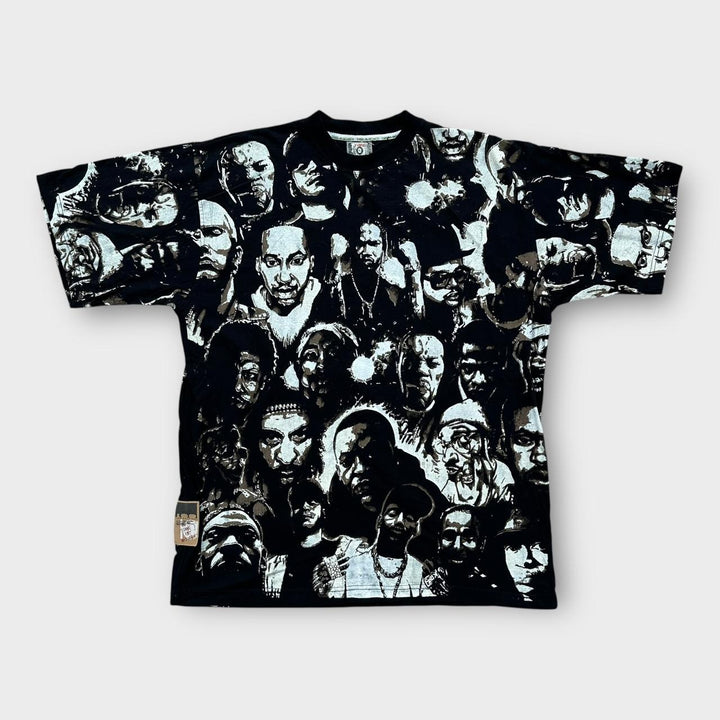 Time is Money Hip-Hop sveobuhvatna majica s printom - XL