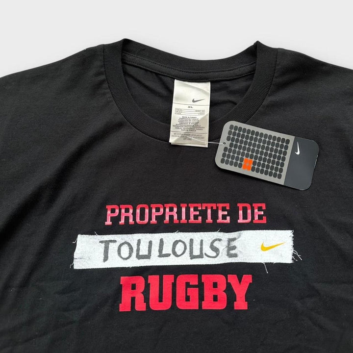 Vintage Toulouse Rugby top - XL