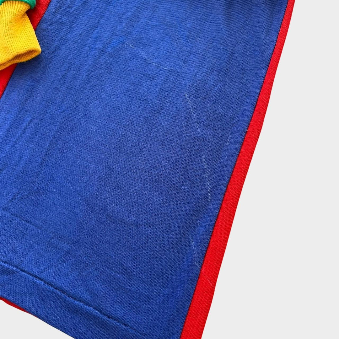 Vintage color block ragbi majica - srednje