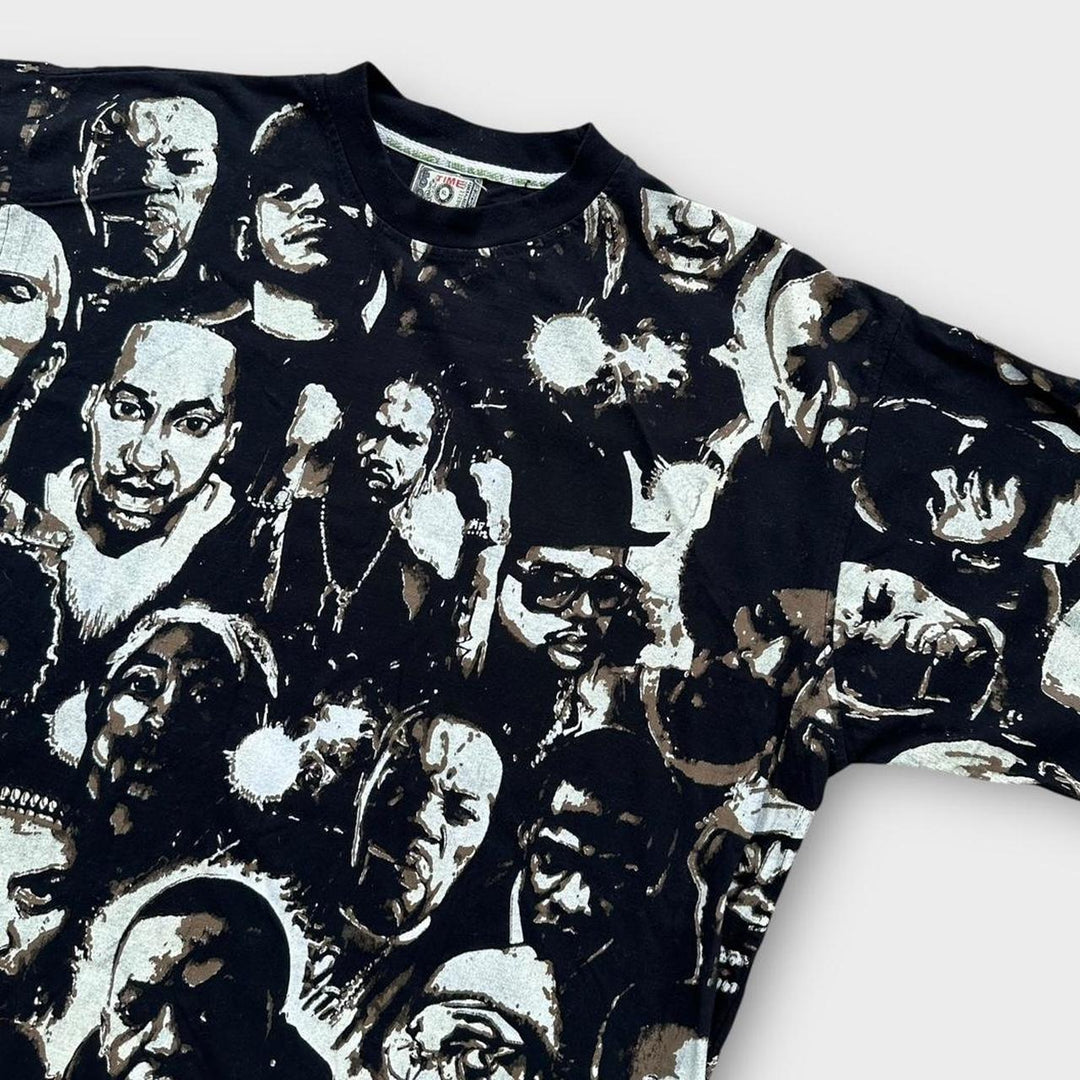 Time is Money Hip-Hop sveobuhvatna majica s printom - XL