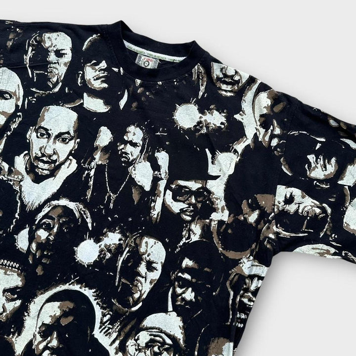 Time is Money Hip-Hop sveobuhvatna majica s printom - XL