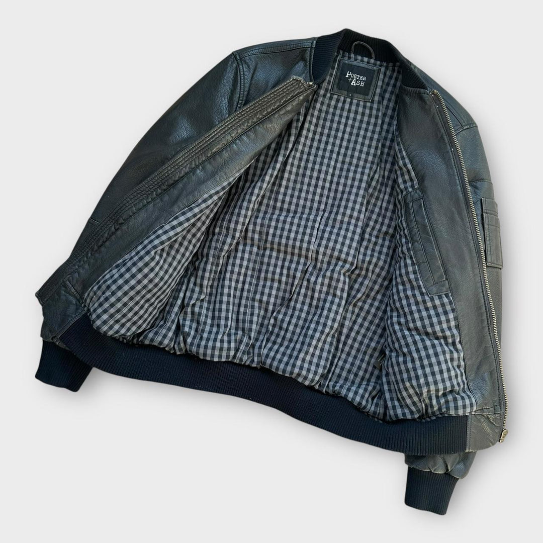 Porter and Ash kožna jakna - mala