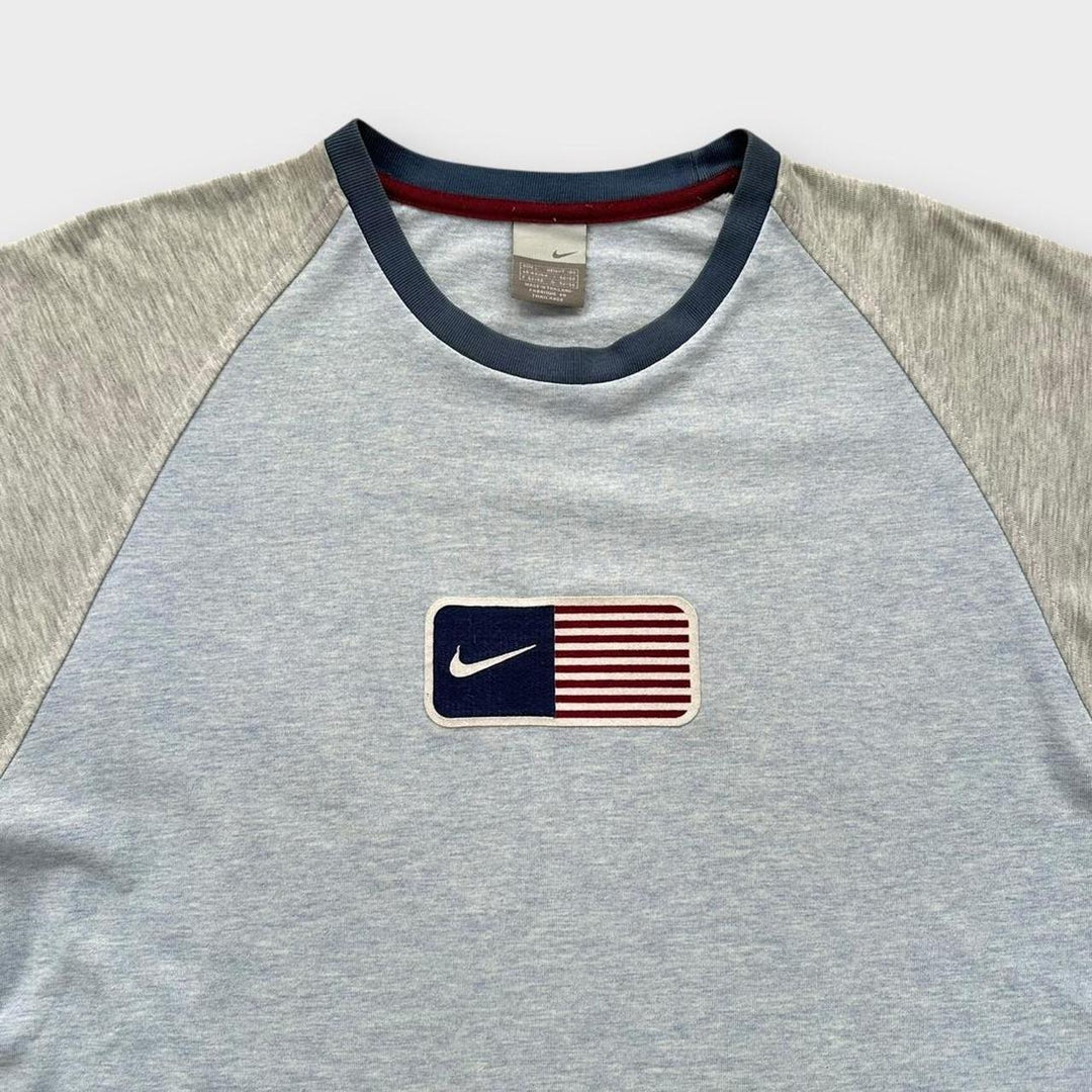 Y2K Nike USA majica sa zastavom - velika (odgovara kao XL)