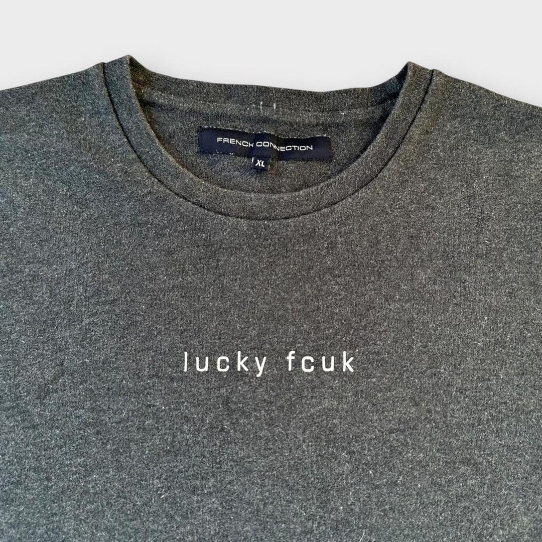French connection slogan tee - XL (odgovara srednjem)