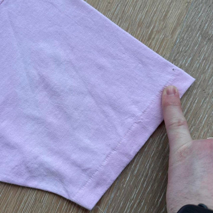 Vintage prazna majica s jednim šavom - XL