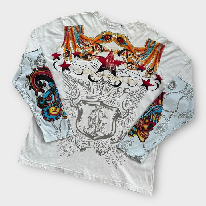 Christian Audigier Ed Hardy majica dugih rukava - srednja (pristaje kao XL)