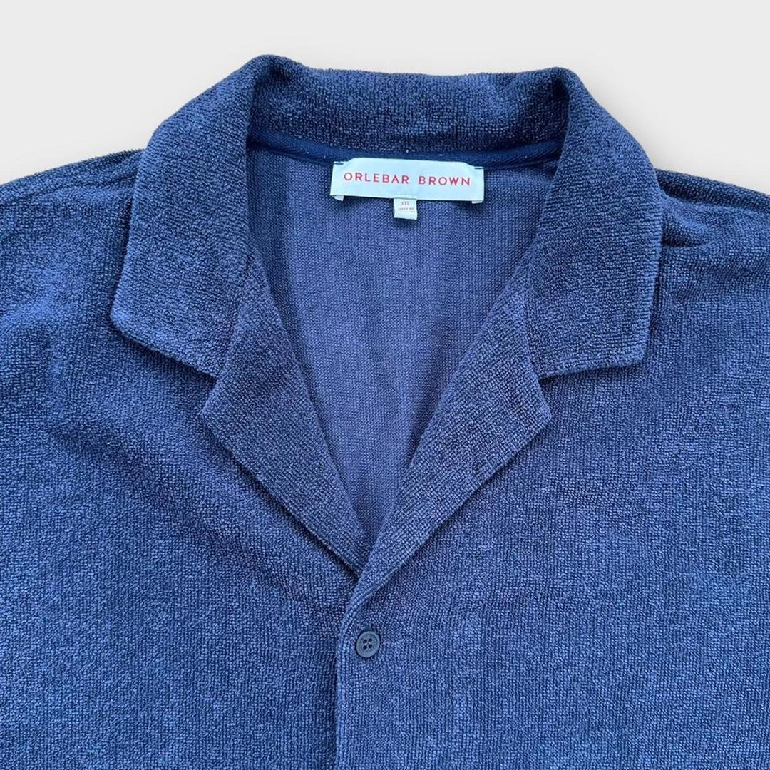 Orlebar Smeđa košulja - XXL (stoji kao baggy large)