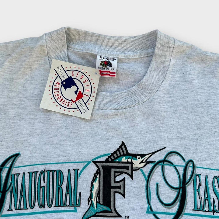 Vintage Florida marlins grafička majica - XL