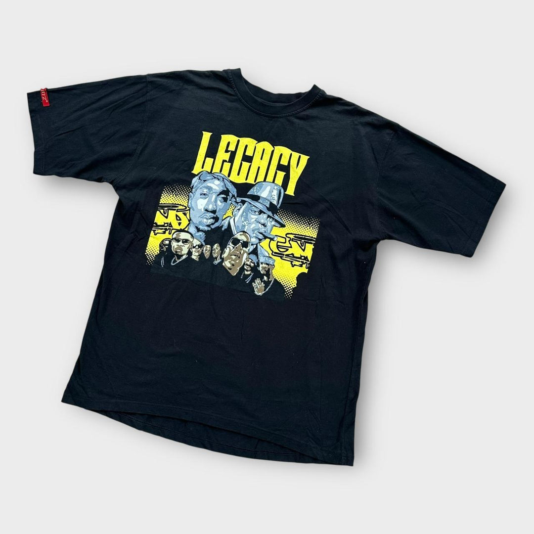 Vintage Tupac & Biggie grafička majica - XL