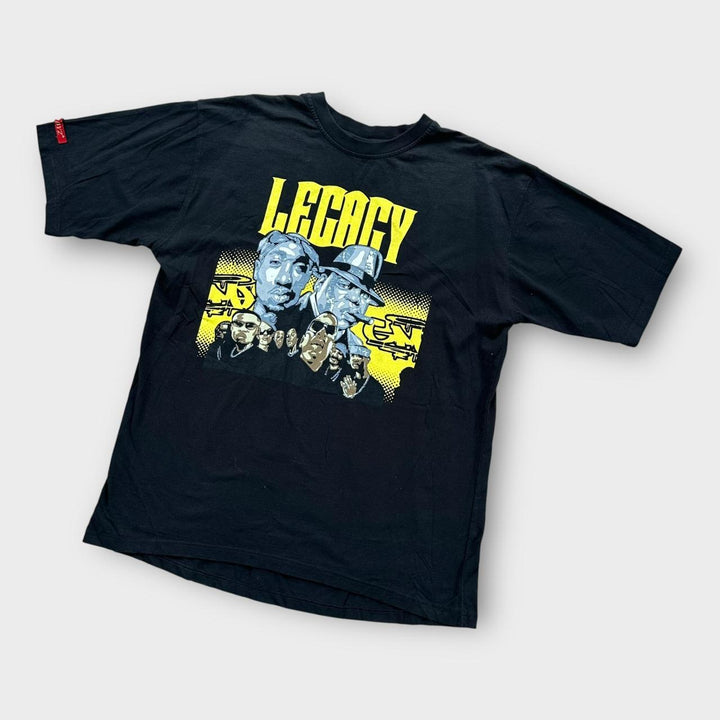 Vintage Tupac & Biggie grafička majica - XL