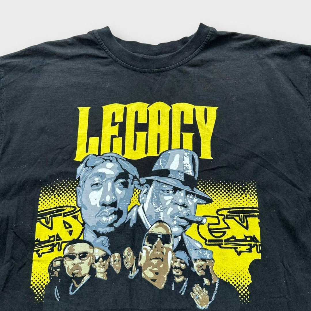 Vintage Tupac & Biggie grafička majica - XL