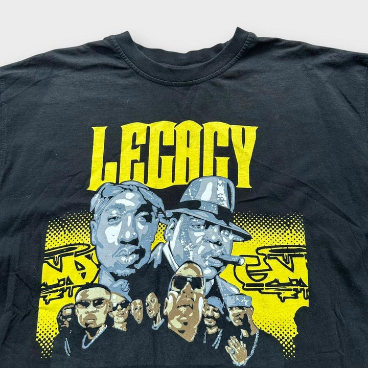 Vintage Tupac & Biggie grafička majica - XL