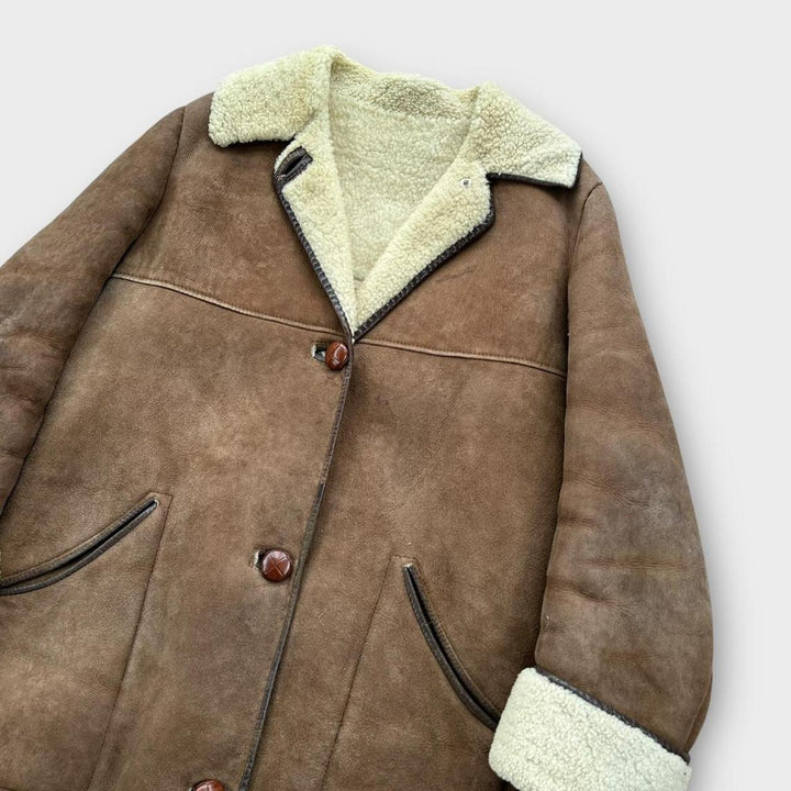 Vintage Jakna od ovčje kože - srednja