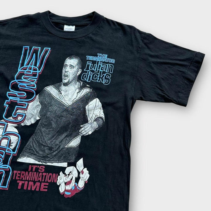 Vintage West Ham Julian Dicks grafička majica - srednja