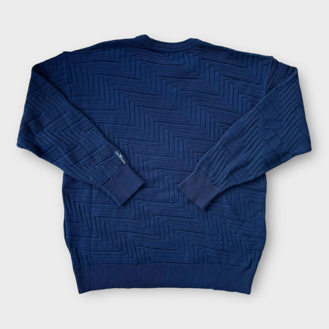 Carlo Colucci pleteni džemper - XL