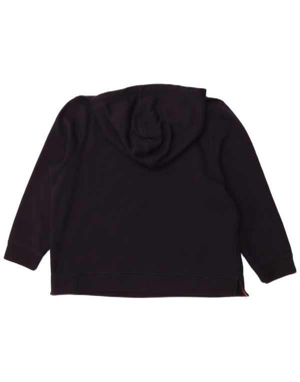 TOMMY HILFIGER Ženska majica s kapuljačom s kapuljačom UK 22 3XL tamnoplavi pamuk