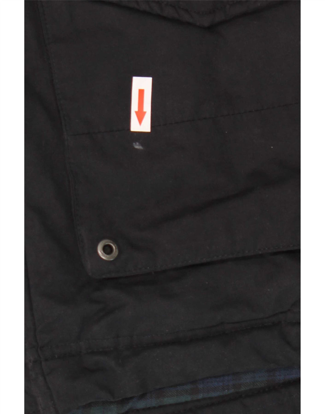 Crew Clothing Muška parka jakna s kapuljačom UK 40 Large tamnoplavi poliester