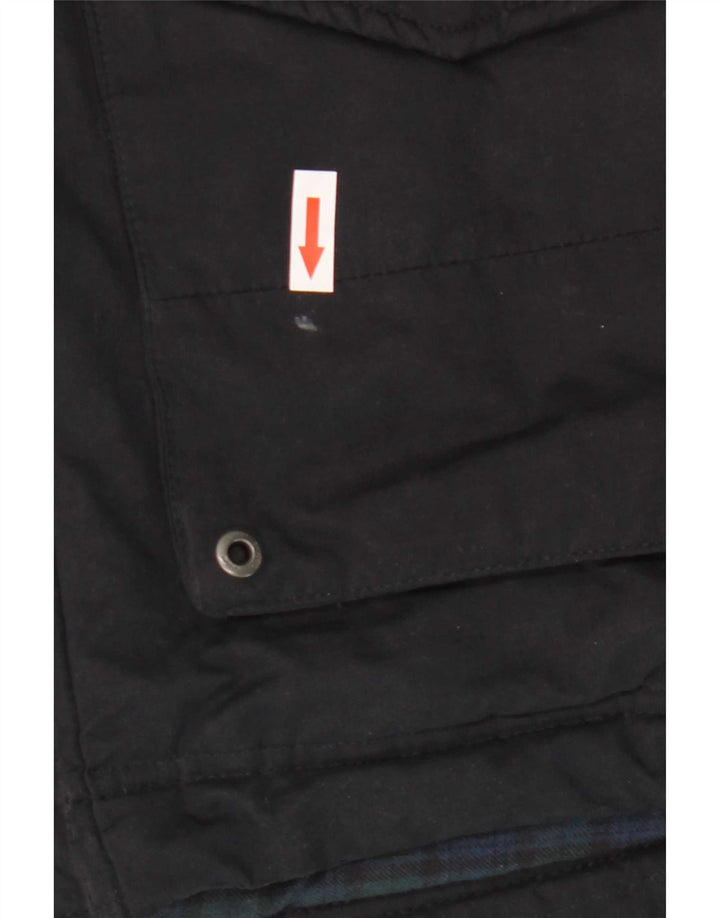 Crew Clothing Muška parka jakna s kapuljačom UK 40 Large tamnoplavi poliester